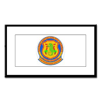 2B4M - M01 - 02 - 2nd Battalion 4th Marines - Large Framed Print - Click Image to Close
